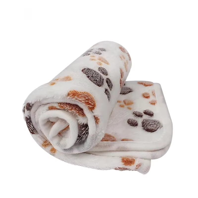 1/3pcs Cute Pet Blankets Paws  - Pet Beds 评论和价格