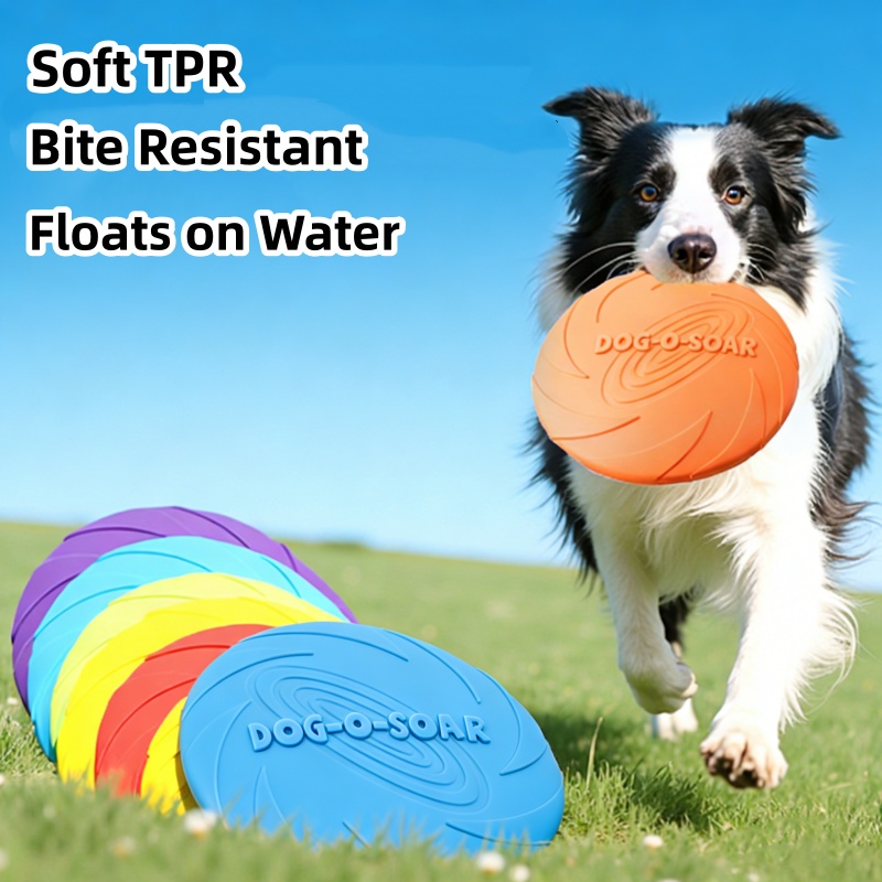 Bite Resistant Flying Disc Toy - Flying Disc Dog Training Toy 评论和价格