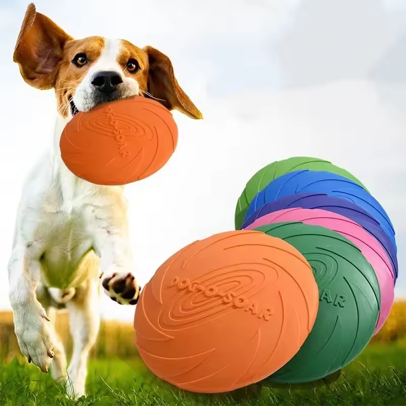 Interactive Silicone Flying Sa - Flying Disc Dog Training Toy 评论和价格