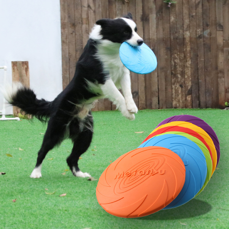 Interactive Silicone Flying Sa - Flying Disc Dog Training Toy 评论和价格