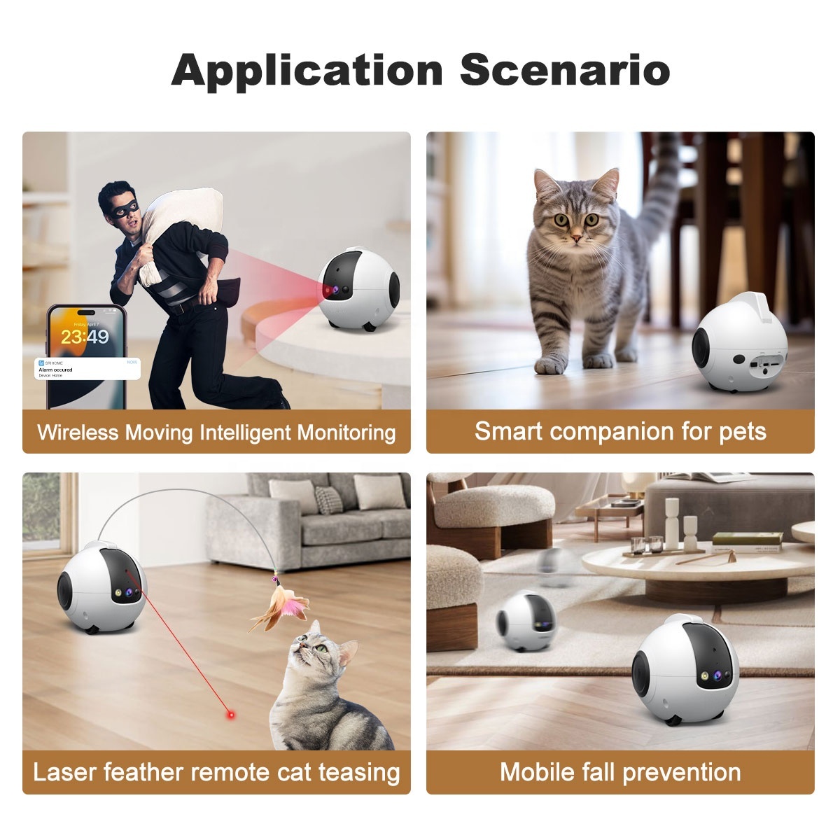 AI Pet Companion Robot Mobile  - Cat Toys 评论和价格