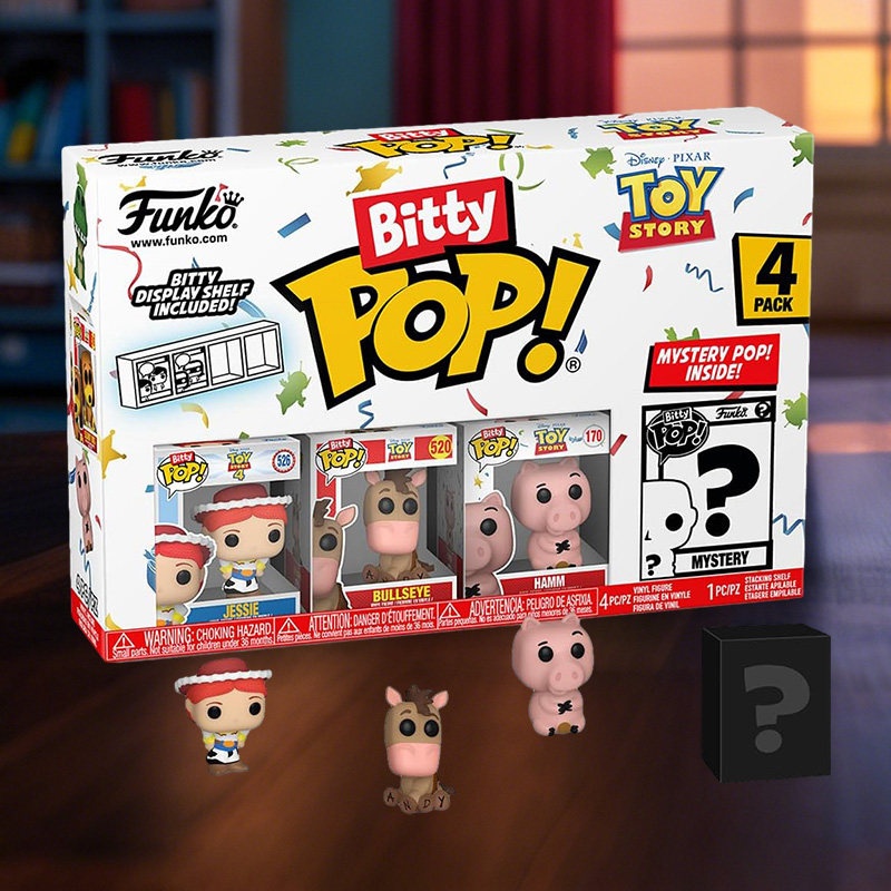 Funko Bitty Pop Toy Story Wood - Interactive Squeaky Plush Dog Toy 评论和价格