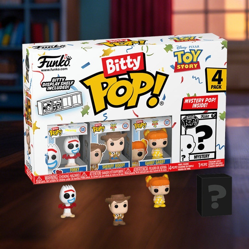 Funko Bitty Pop Toy Story Wood - Interactive Squeaky Plush Dog Toy 评论和价格